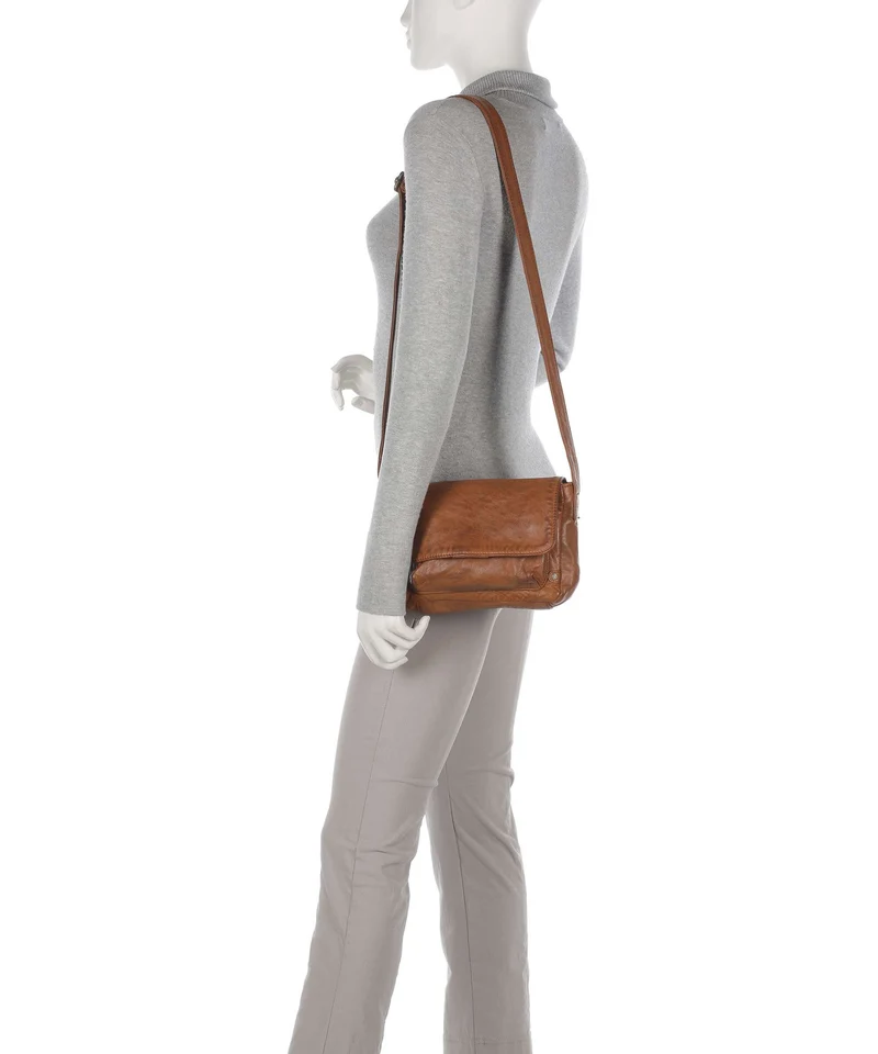 Depeche Power Field Umhängetasche cognac