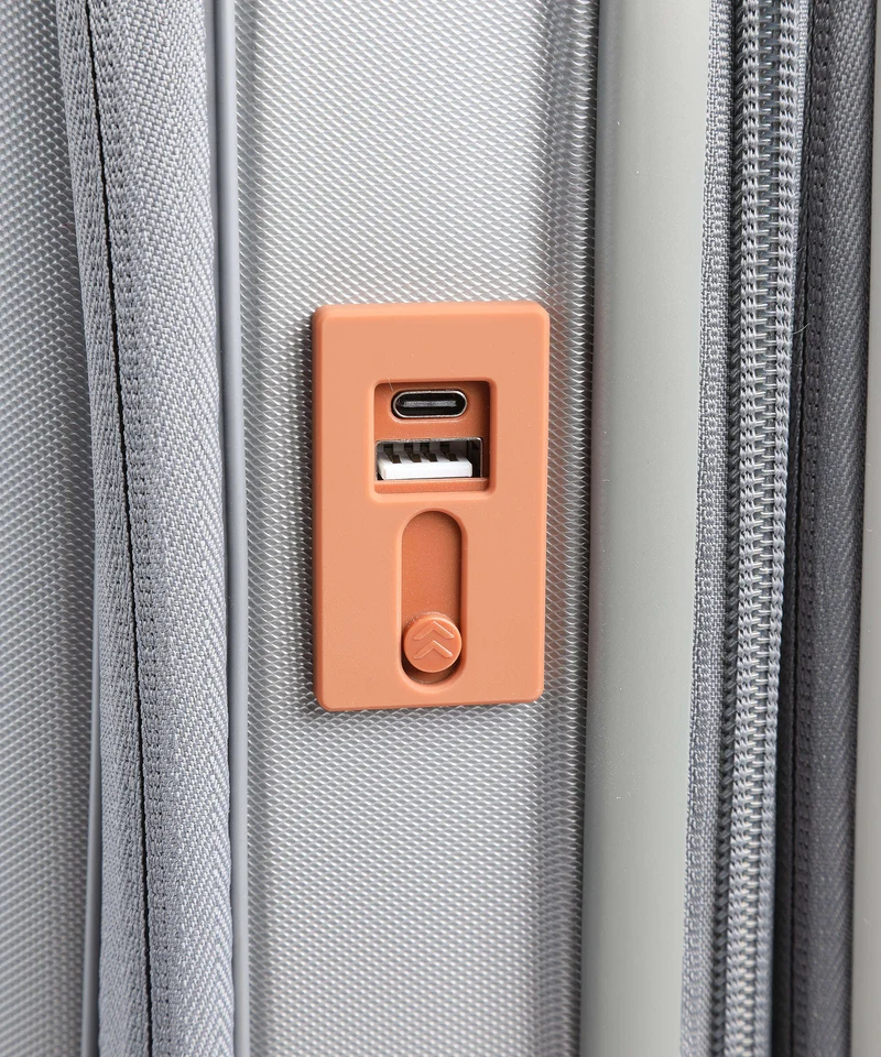 Brics Capri 4-Rollen Trolley silver