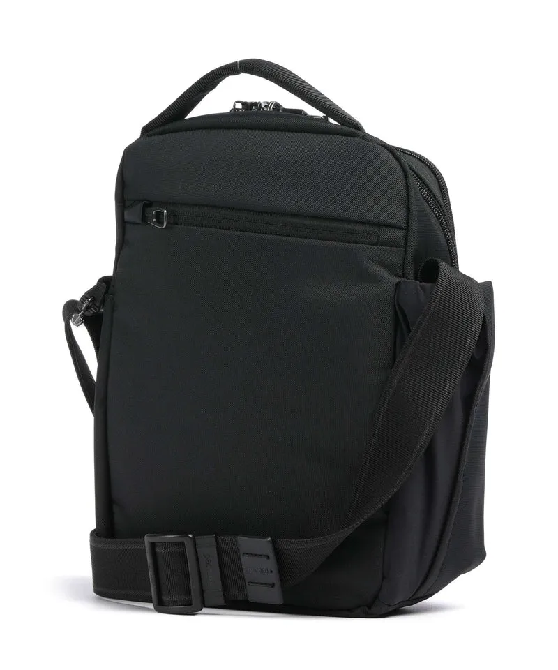 Pacsafe V Tour Umhängetasche jet black