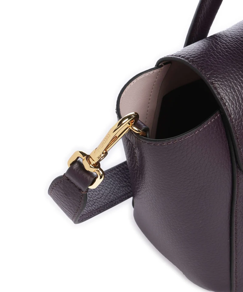 Coccinelle Beat Double Handtasche prune