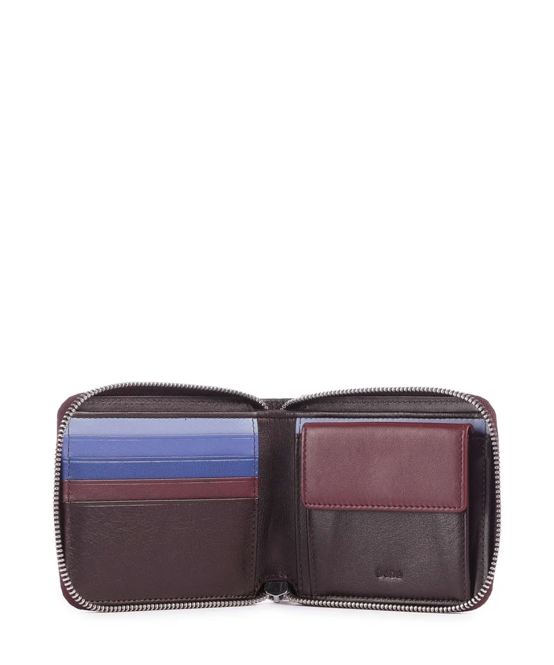 DuDu Bags Faro Geldbörse dark burgundy