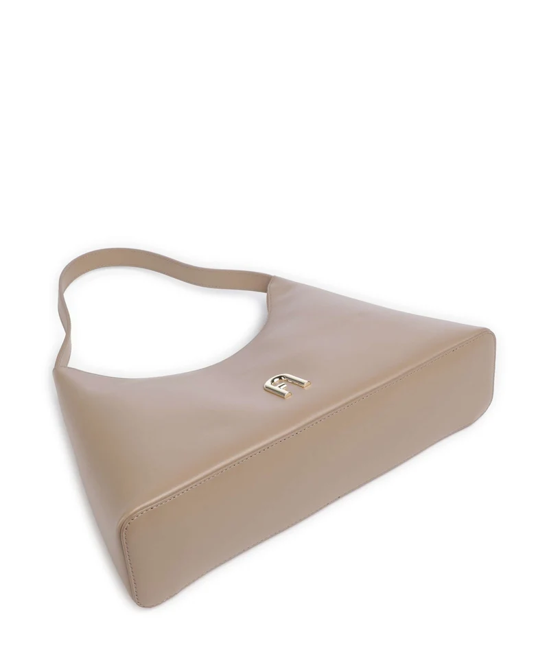 Furla Diamante S Schultertasche greige