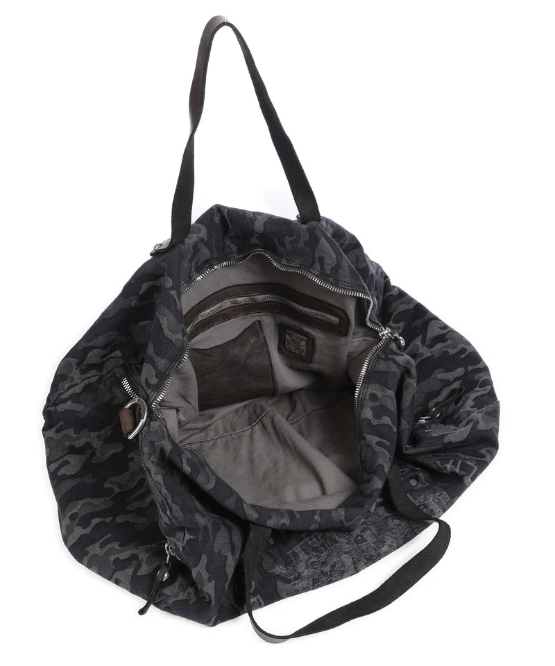 Campomaggi Weekender camouflage grigio