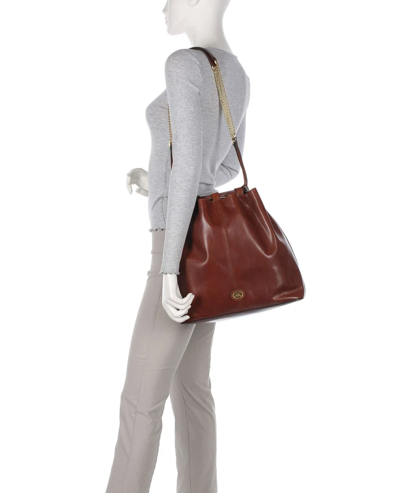 The Bridge Story Donna Bucket Handtasche brown