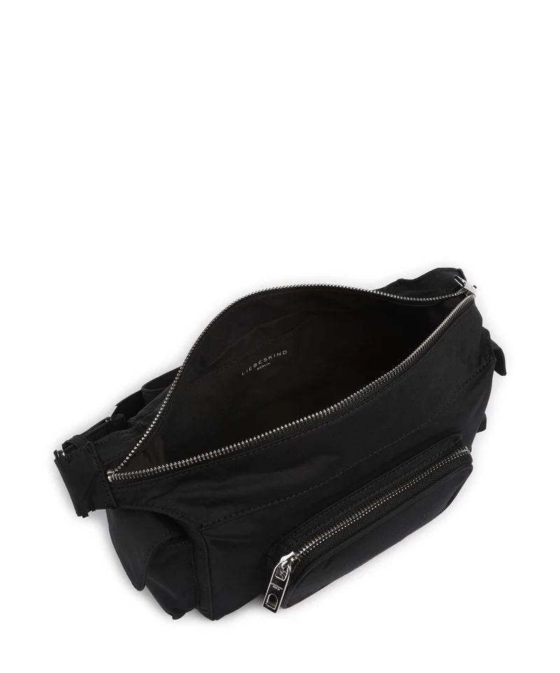 Liebeskind Lila Nylon S Schultertasche black