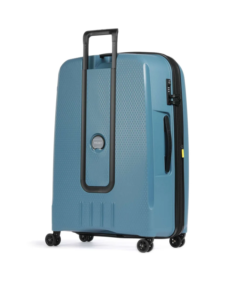 Delsey Paris Belmont Plus 4-Rollen Trolley zink blau