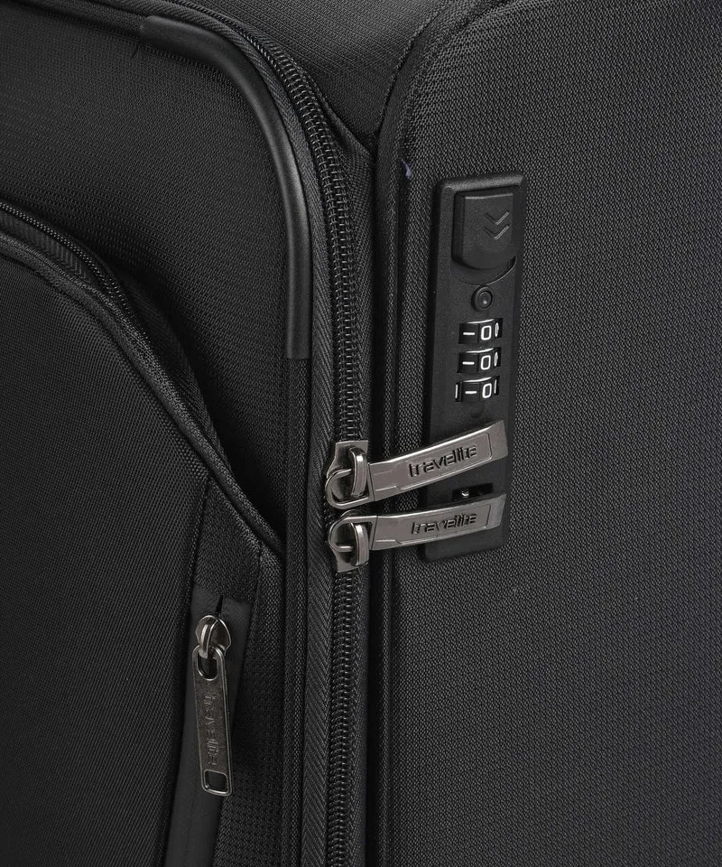 Travelite Cabin Multi 2 2-Rollen Trolley schwarz