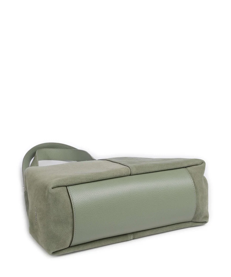 Coccinelle C-Easy Suede Beuteltasche greenery