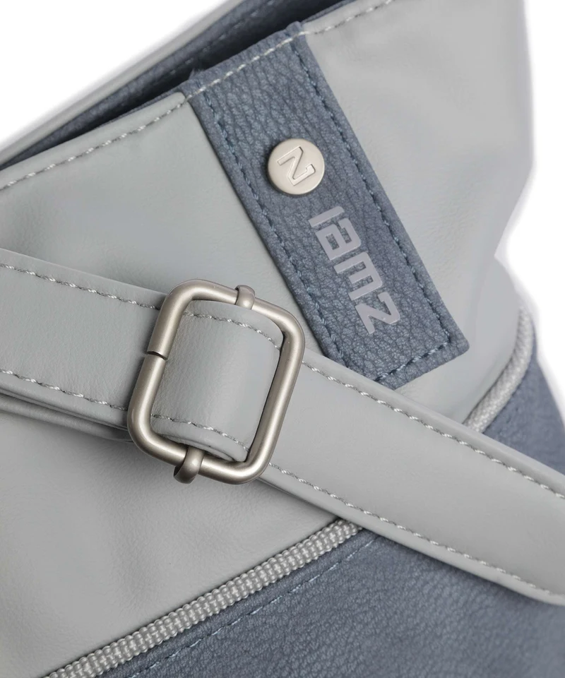 Zwei Jana J10 Schultertasche nubuk sky