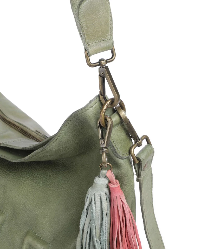 Taschendieb Wien Paoliweg 2 Beuteltasche green leaf