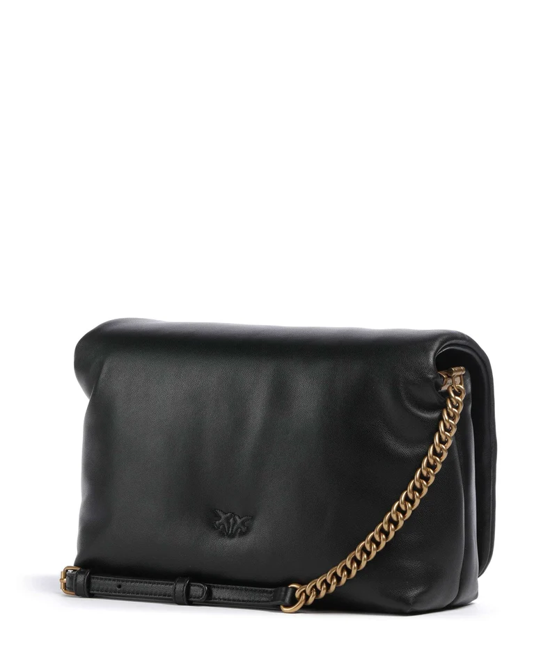 Pinko Love Click Puff Classic Umhängetasche nero/antique gold