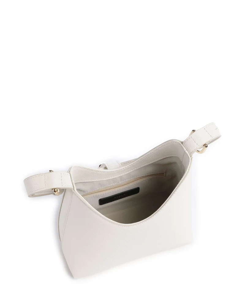 Furla Iride Mini Schultertasche panna