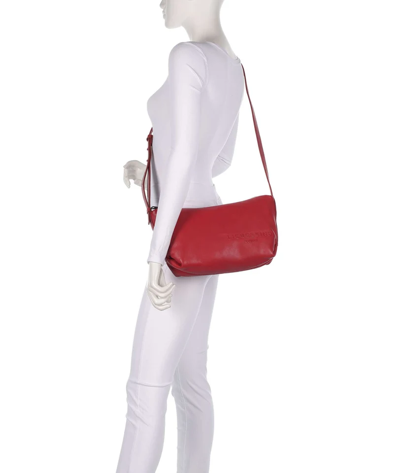 Liebeskind Elvira Sheep Natural M Umhängetasche true red