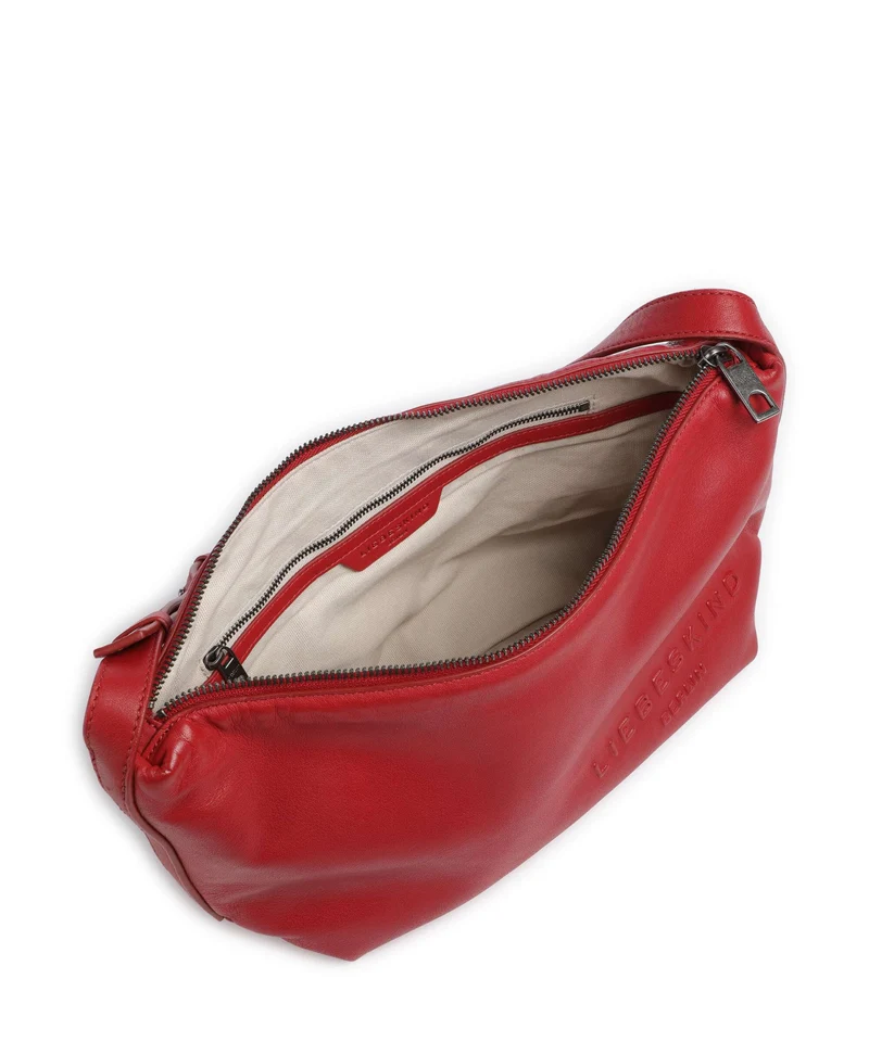 Liebeskind Elvira Sheep Natural M Umhängetasche true red