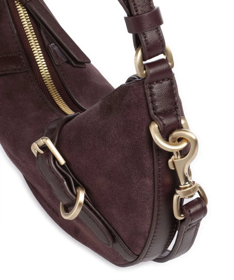 Les Visionnaires Enya Cozy Mini Schultertasche vinyard red
