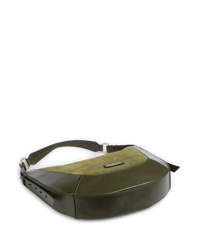 The Bridge Fedora Schultertasche thyme