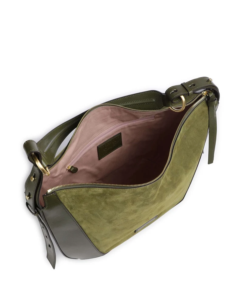 The Bridge Fedora Schultertasche thyme
