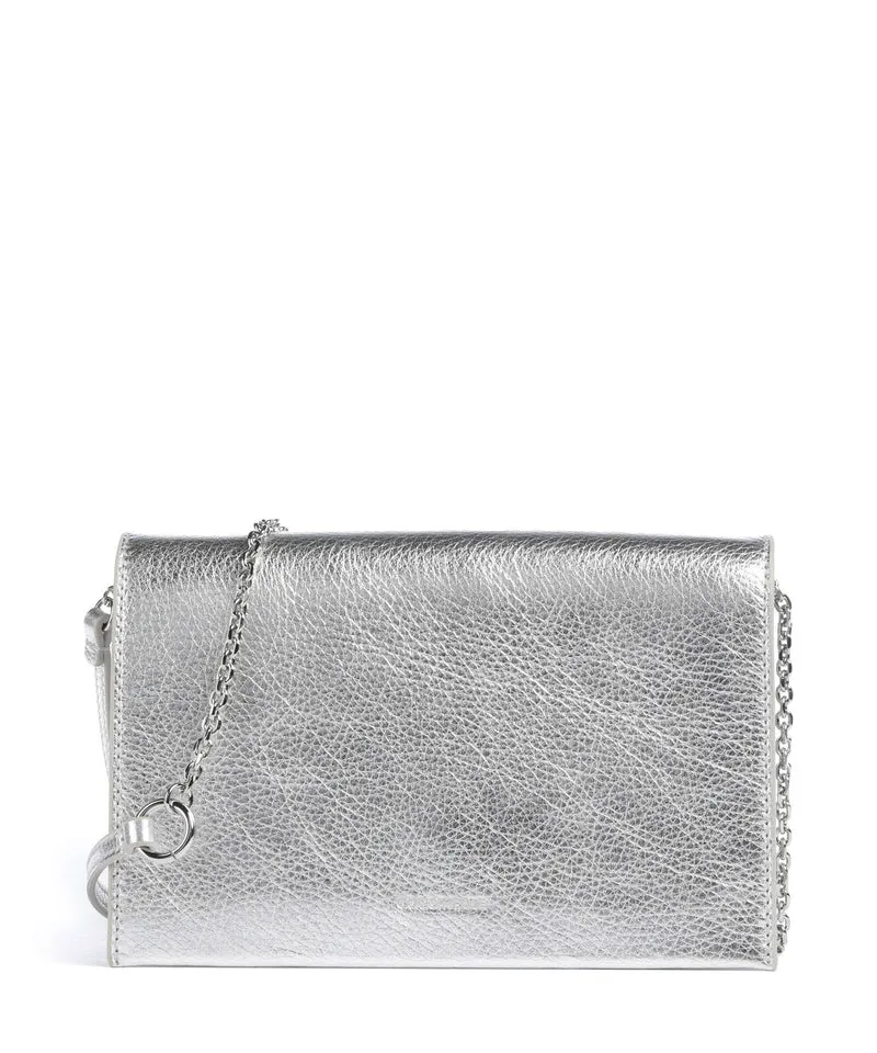 Coccinelle Dandy Umhängetasche silver