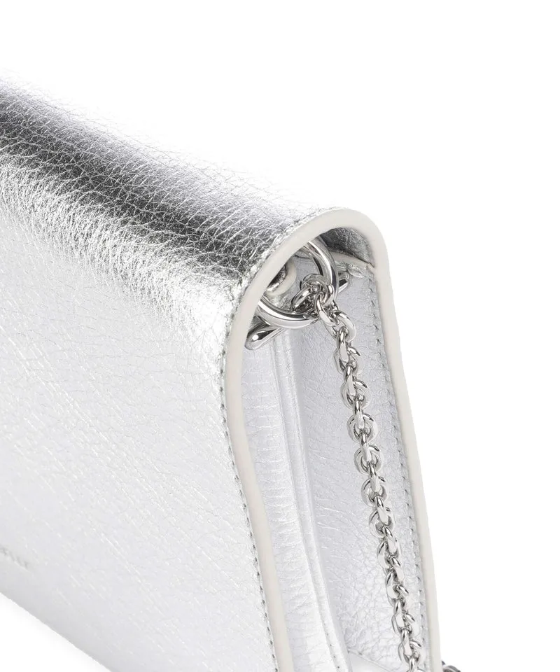 Coccinelle Dandy Umhängetasche silver