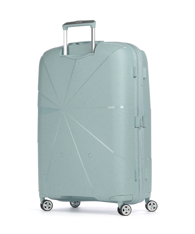 American Tourister Starvibe 4-Rollen Trolley azzurro speckles