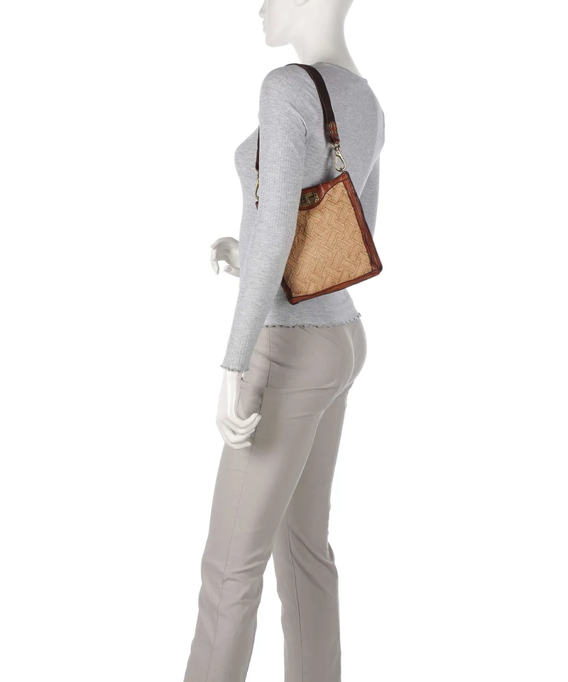 Campomaggi Schultertasche naturale/congac