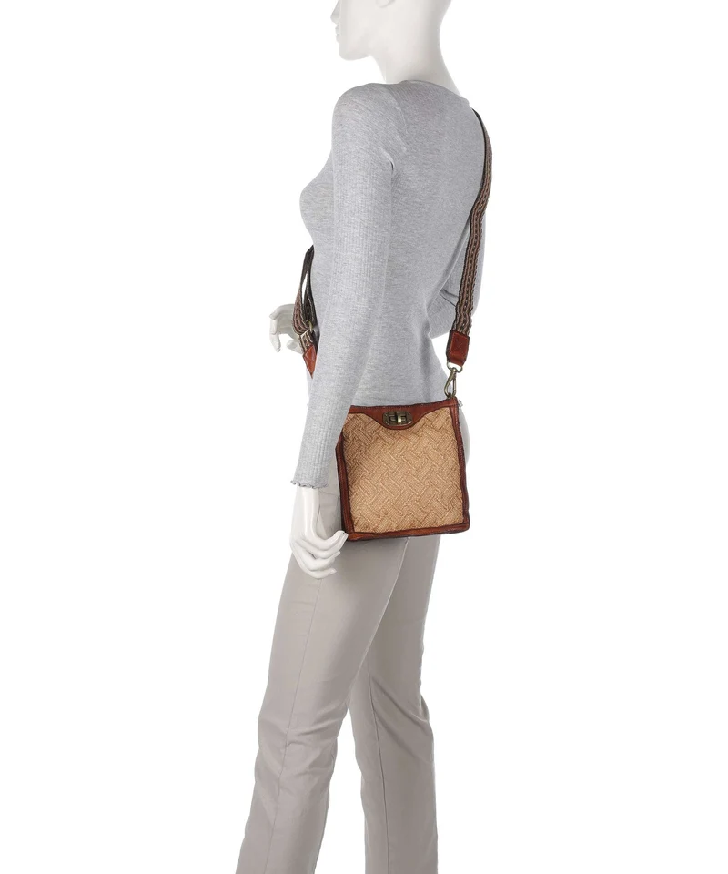 Campomaggi Schultertasche naturale/congac