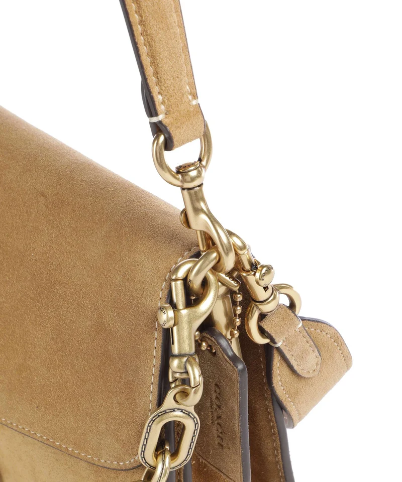Coach Tabby Chain Schultertasche sand