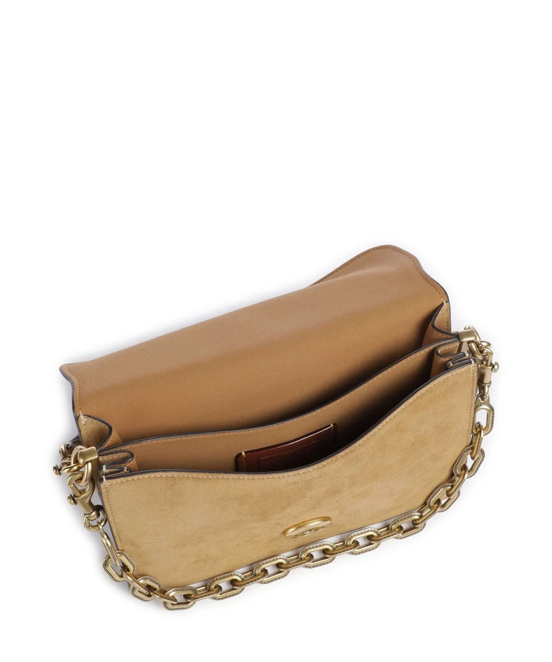 Coach Tabby Chain Schultertasche sand