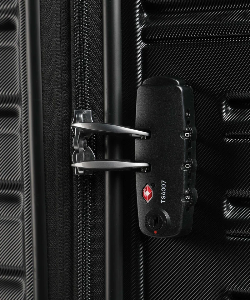 American Tourister Flashline 4-Rollen Trolley shadow black
