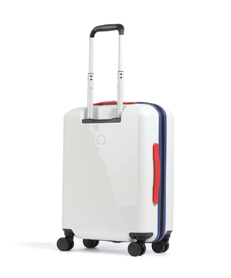 Delsey Paris x United Colors of Benetton United 4-Rollen Trolley white