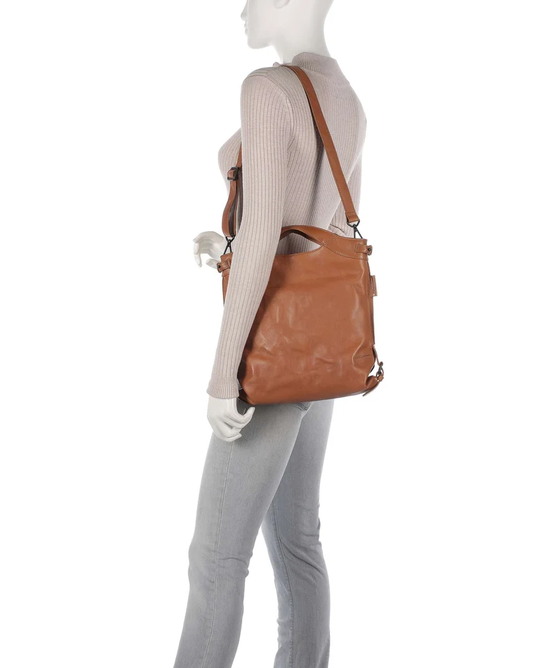 Aunts & Uncles Grandma's Luxury Club Mrs. Peach Crumble Rucksack-Tasche caramel