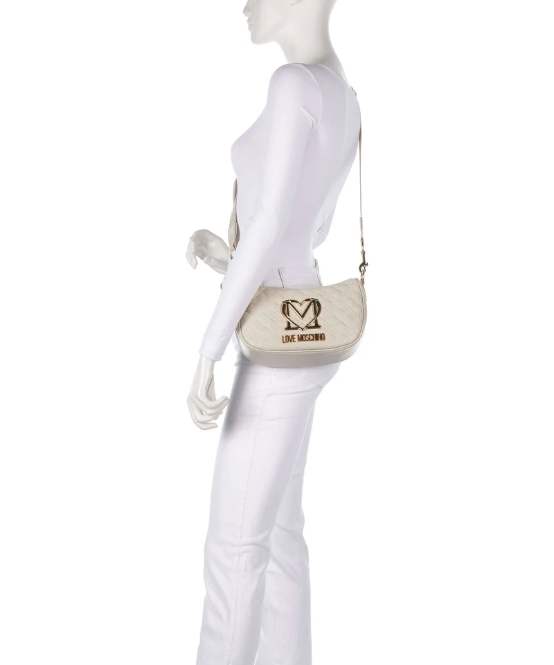 Love Moschino Allure Schultertasche avorio