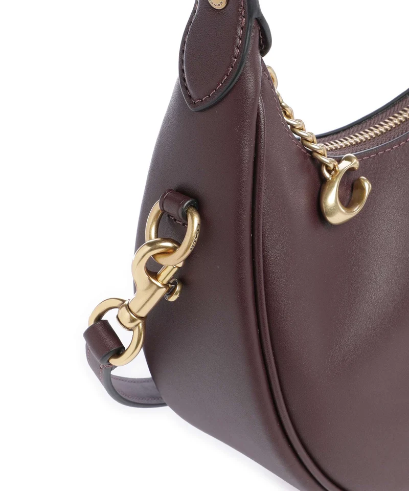 Coach Jonie 22 Schultertasche black currant
