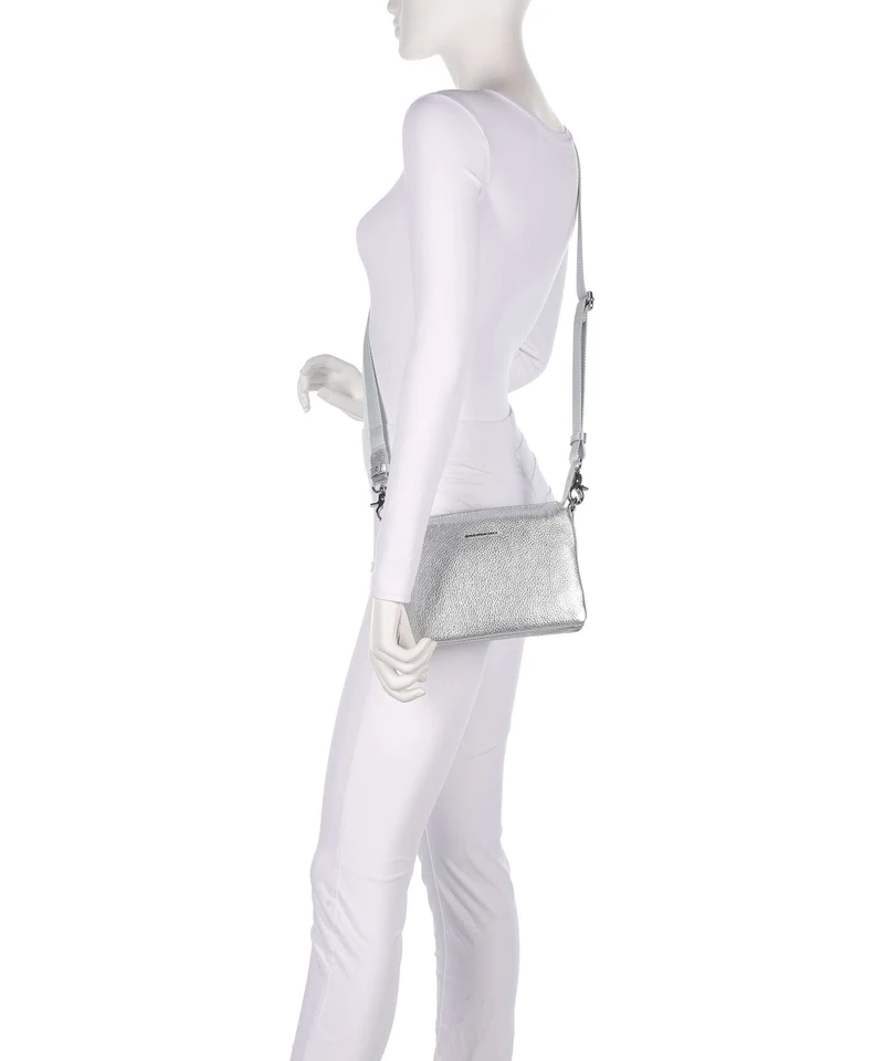 Mandarina Duck Mellow Metal Umhängetasche silver