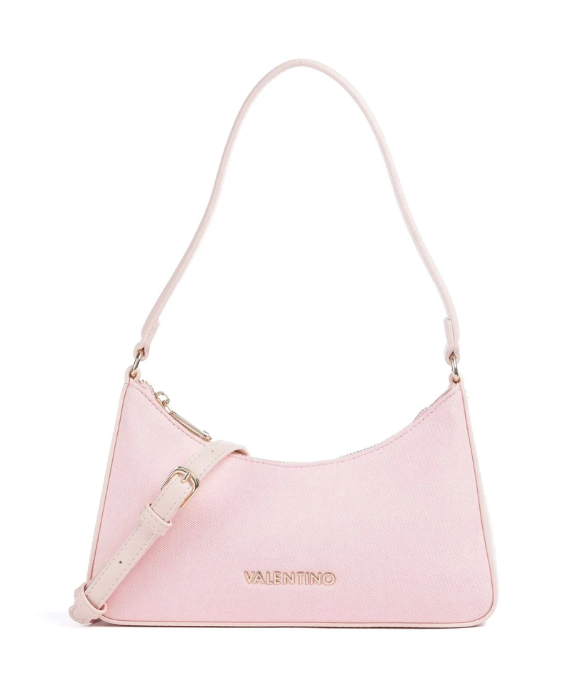 Valentino Bags Kelly Denim Schultertasche rosa