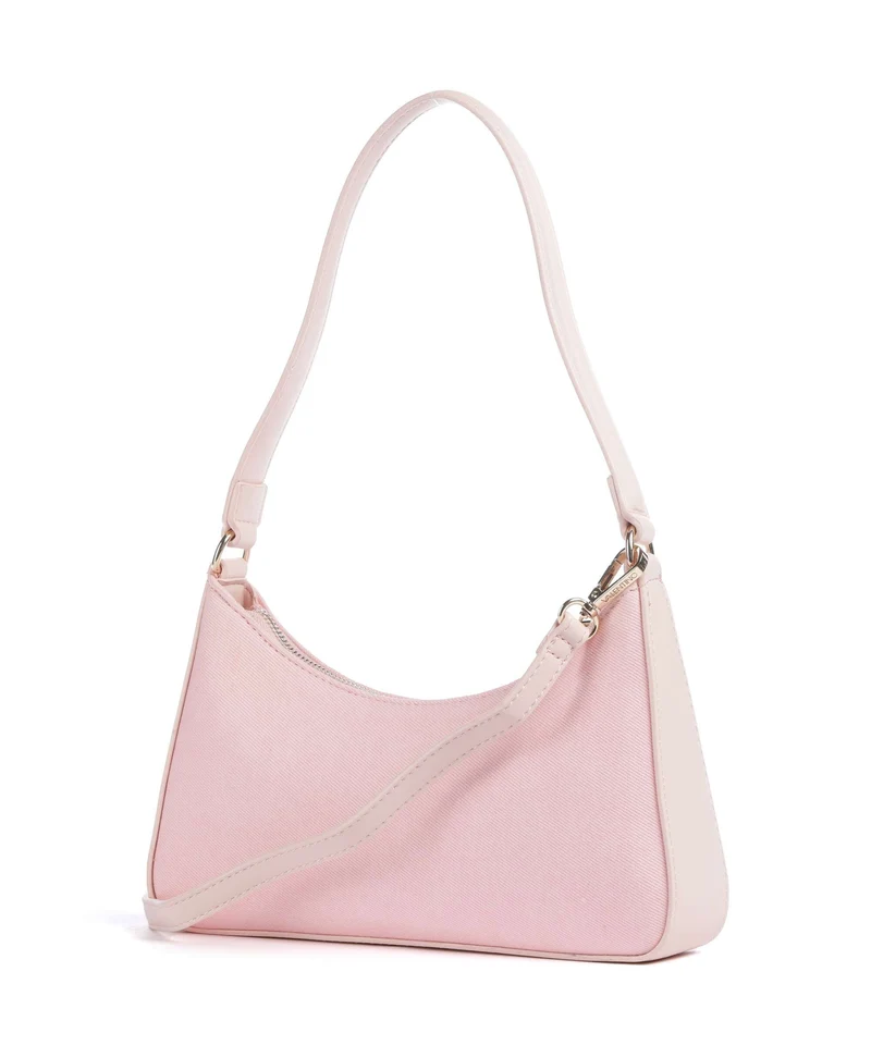Valentino Bags Kelly Denim Schultertasche rosa