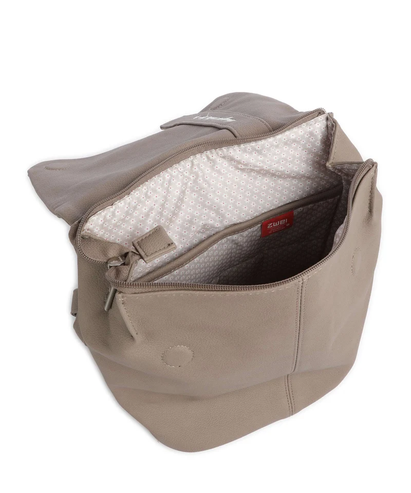 Zwei Mademoiselle.M MR8 Rucksack nubuk cappuccino