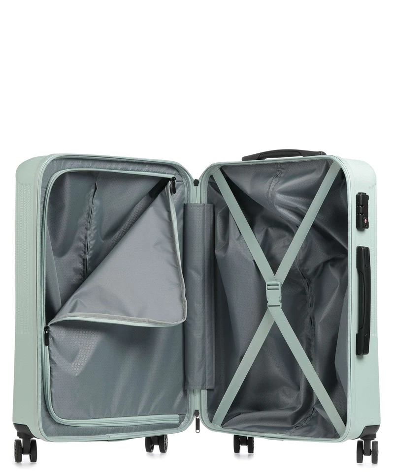 Travelite Bali 4-Rollen Trolley mint