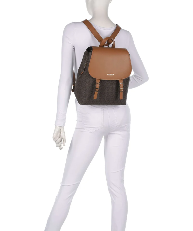 Michael Kors Quinn Medium Rucksack brown/acorn