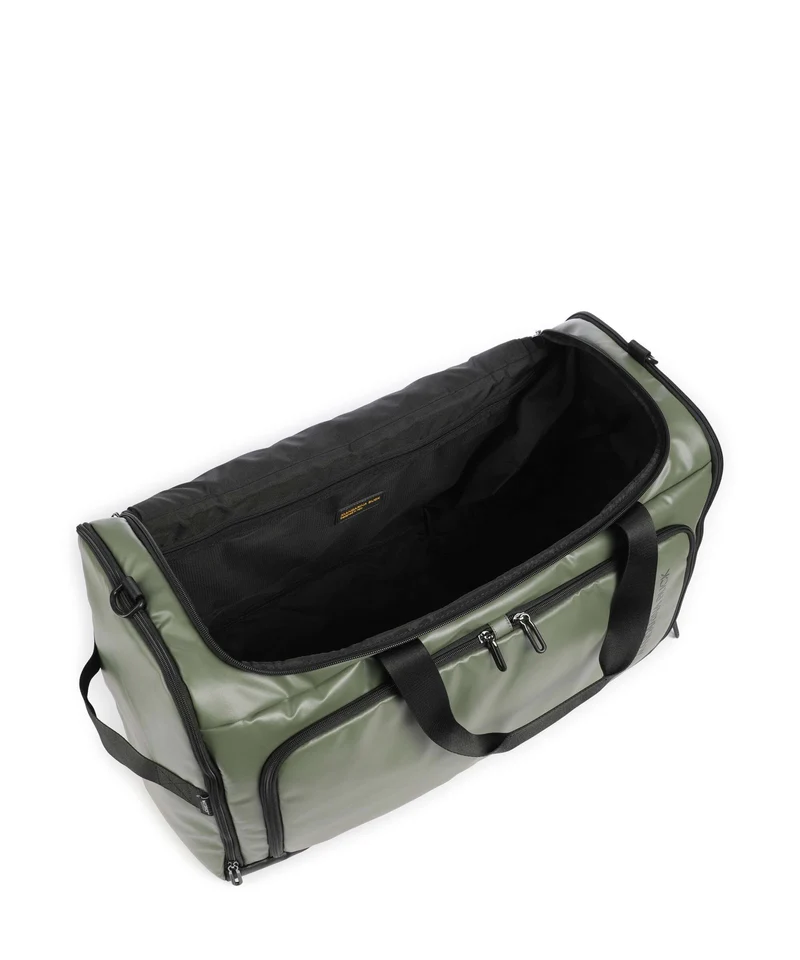 Mandarina Duck Coated Reisetasche pine green