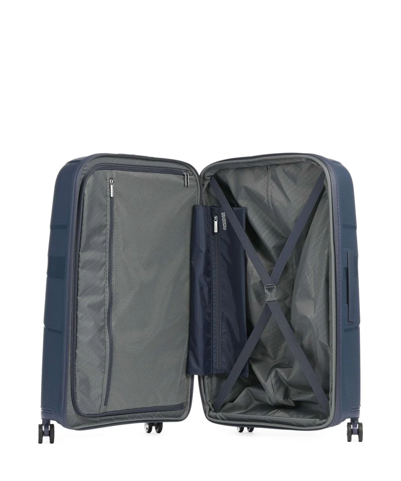 American Tourister Starvibe 4-Rollen Trolley navy