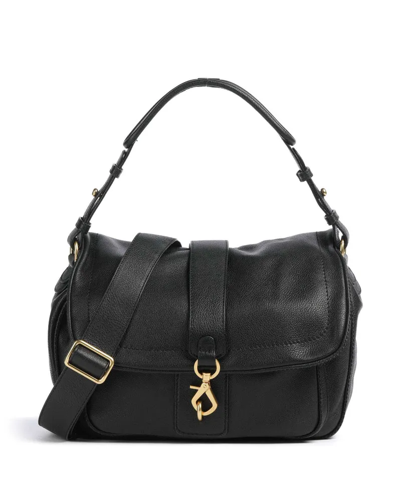 Abro Dalia Star Saddle Beuteltasche black/gold