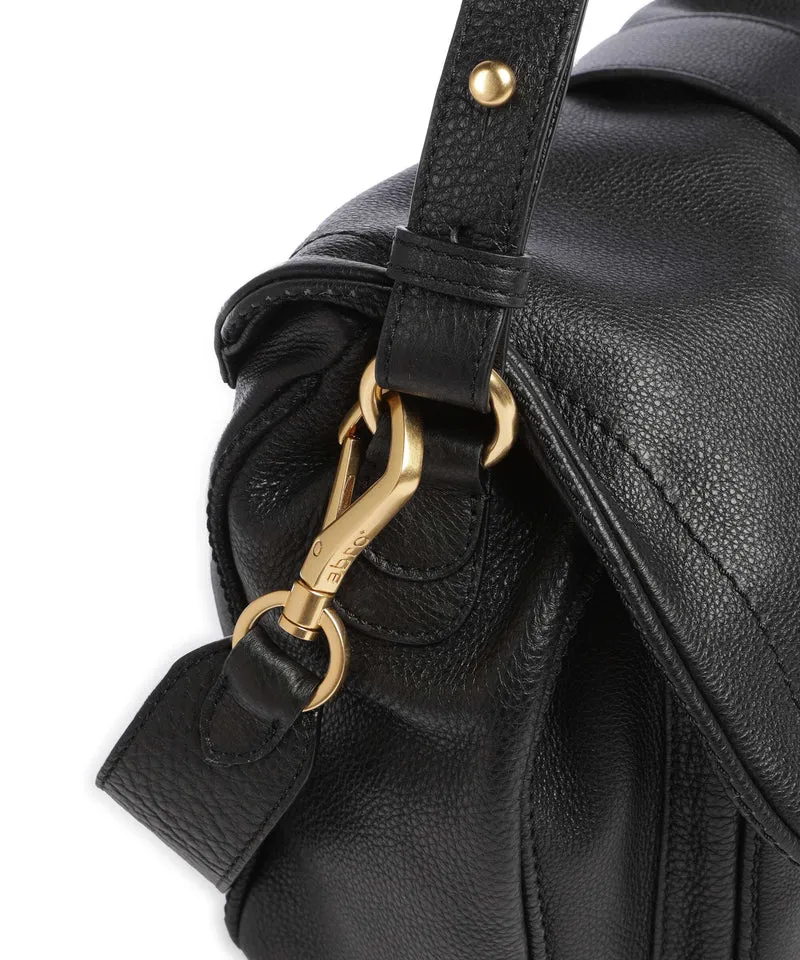 Abro Dalia Star Saddle Beuteltasche black/gold