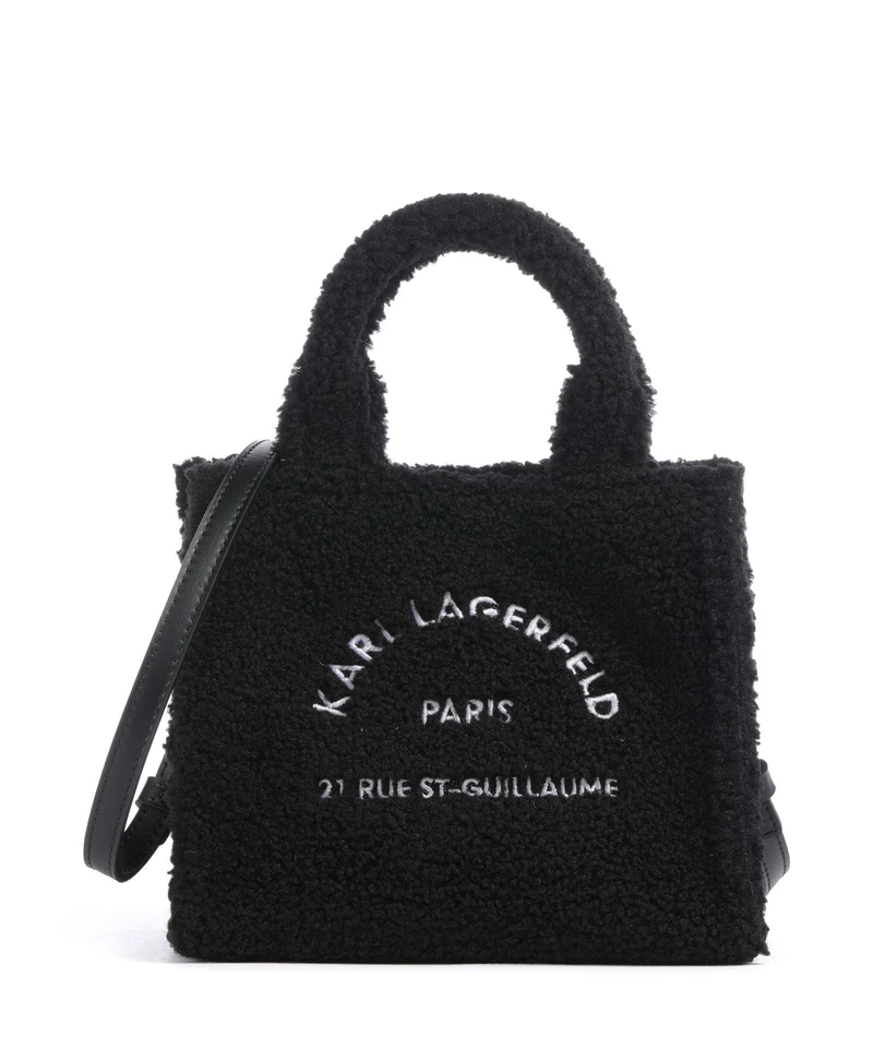 Karl Lagerfeld K/Rue St Guillaume Mini Umhängetasche black