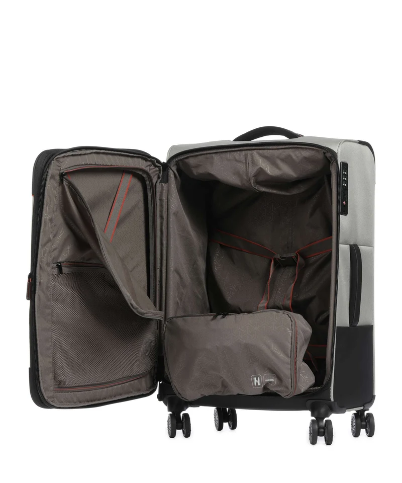 Travelite Crosslite 5.0 4-Rollen Trolley natur