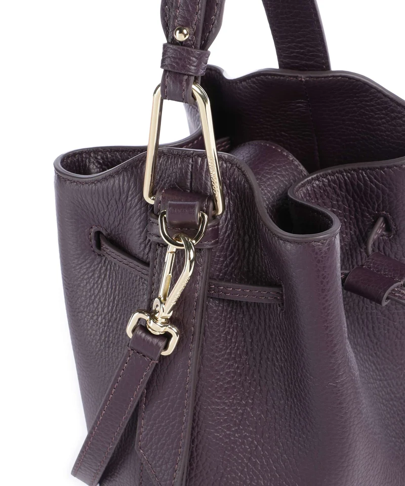 Coccinelle Malory Bucket Handtasche prune