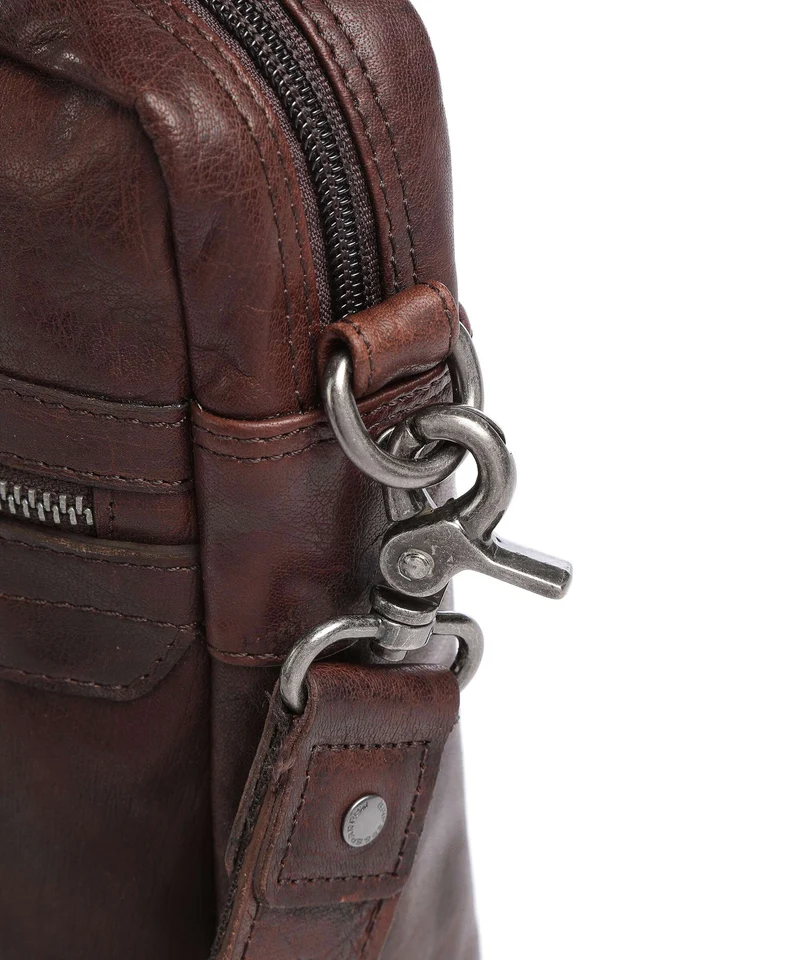 Spikes & Sparrow Bronco Aktentasche dark brown