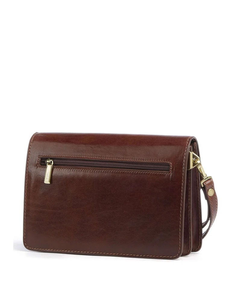 Giudi Handgelenktasche brown