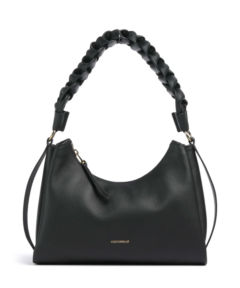 Coccinelle Boheme Grana Double Schultertasche noir/cuir