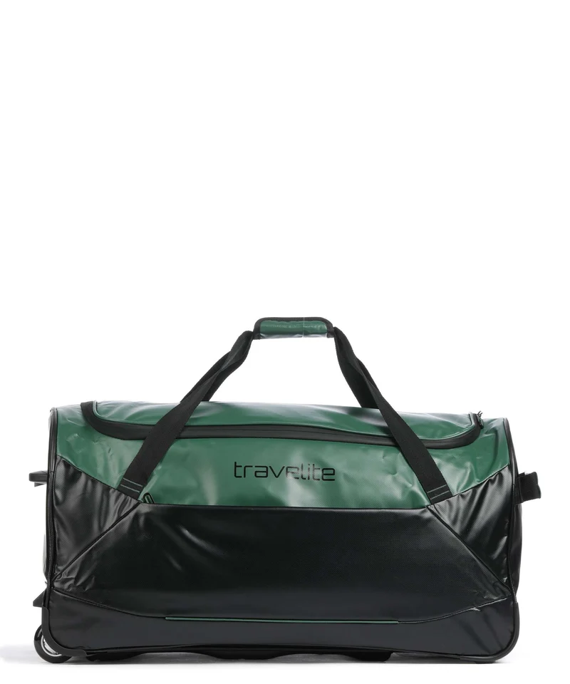 Travelite Basics Rollenreisetasche grün